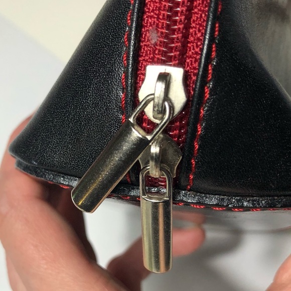 Vera Pelle Genuine Leather Crossboby Square Bag Long Shoulder Strap Convertible - Picture 7 of 15